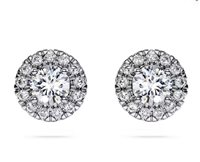 Orecchini Swarovski in Oro bianco Diamante Lab Grown 0.75 Ct 5698156 - 5698156